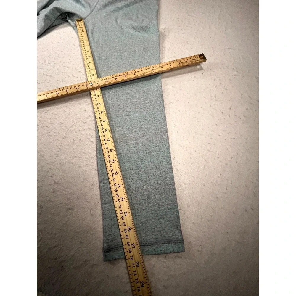 Under Armour ColdGear Leggings Women XL Heather Gray Fitted Fit Mid Rise Running